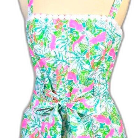 Lilly Pulitzer Kennsington Stretch Cotton Dress Size 6 {NWT} - Picture 6 of 6